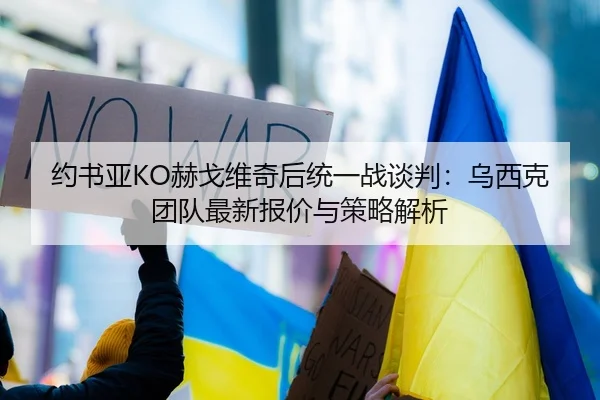 约书亚KO赫戈维奇后统一战谈判：乌西克团队最新报价与策略解析